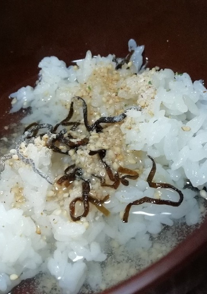 家にあるもので簡単お茶漬け！アレンジ自在-レシピのメイン写真