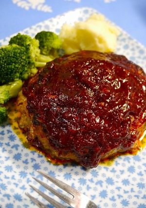 簡単！ちょっと大きい☆ハンバーグ-レシピのメイン写真
