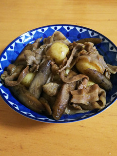 新じゃがと新ごぼうの照り煮-レシピのメイン写真