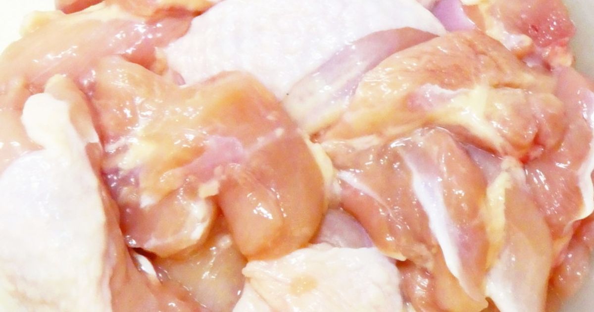 もも　　準備中 ぷりぷりジューシー！鶏もも肉の下ごしらえ by ほっこり～の