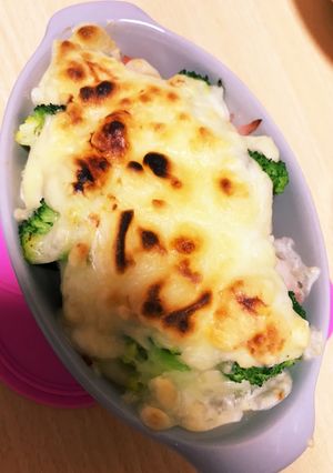 パンの耳で簡単グラタン-レシピのメイン写真