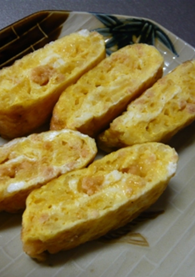 ✿鮭と天かす✿の卵焼き-レシピのメイン写真