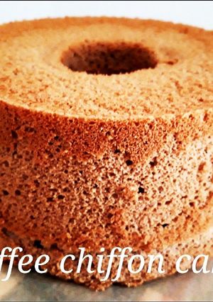 ほわんほわん♡コーヒーシフォンケーキ-レシピのメイン写真