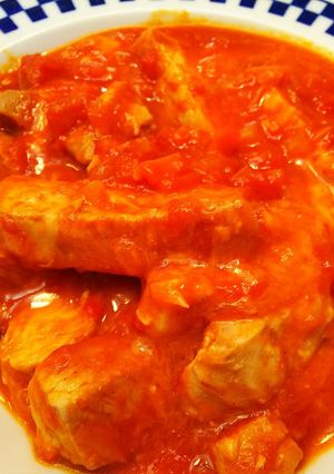 簡単美味・豚肉のチーズ入りトマトソテー-レシピのメイン写真