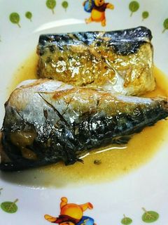 圧力鍋で☆さばの干物で味噌煮-レシピのメイン写真