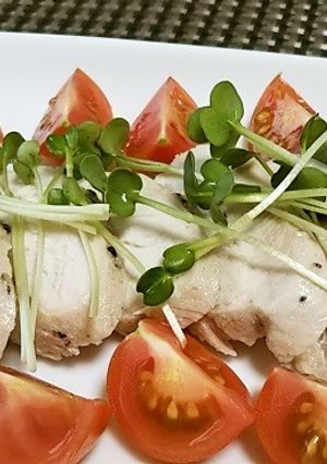 放っておくだけ♪サラダチキン-レシピのメイン写真