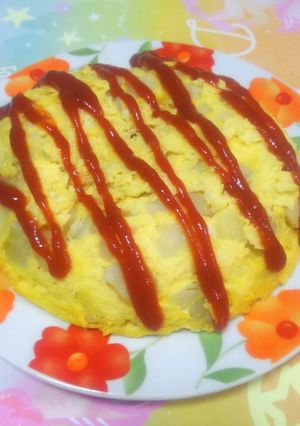 レンジで簡単★じゃが芋オムレツ-レシピのメイン写真