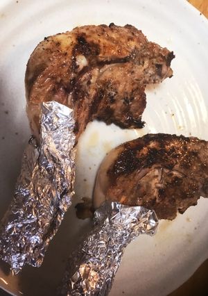 キャンプなチキンレッグ-レシピのメイン写真