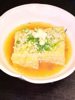 揚出し風♪厚揚げのめんつゆ煮-レシピのメイン写真