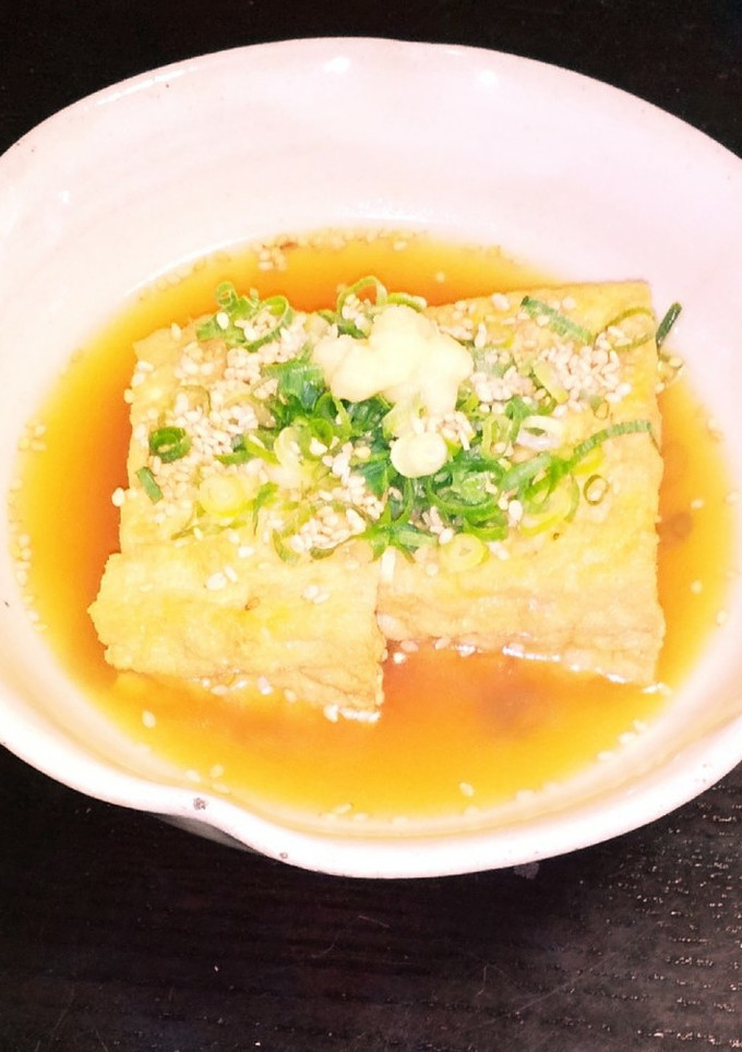 揚出し風♪厚揚げのめんつゆ煮-レシピのメイン写真