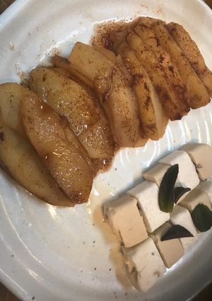 キャンプな焼きリンゴ-レシピのメイン写真