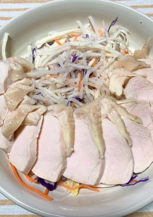 簡単!しっとり!サラダチキン-レシピのメイン写真