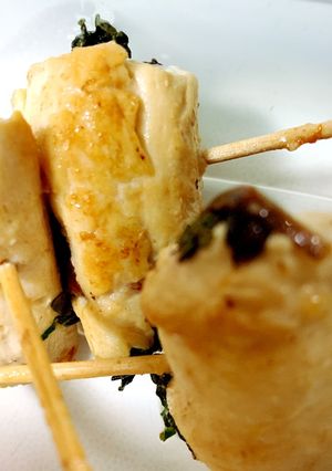 鶏胸肉の梅シソ(大葉)巻き-レシピのメイン写真