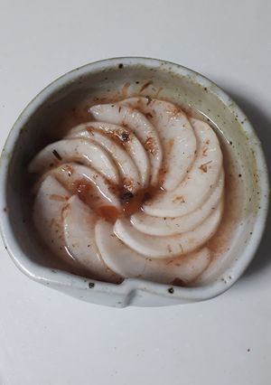 大根のかつを梅漬け-レシピのメイン写真