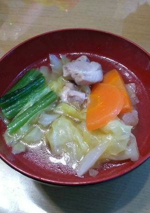 汁まで美味しい我が家の鶏塩鍋☆-レシピのメイン写真