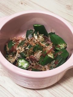 オクラの付け合わせ-レシピのメイン写真