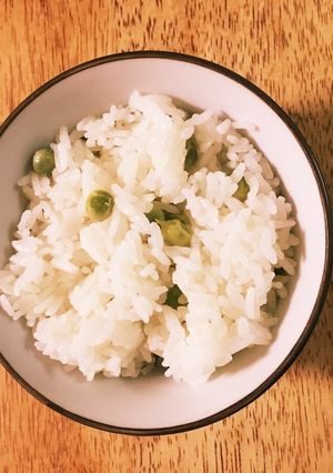 うすいえんどう豆の豆御飯-レシピのメイン写真