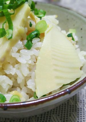 ✿あごだし美味♪簡単たけのこご飯✿-レシピのメイン写真