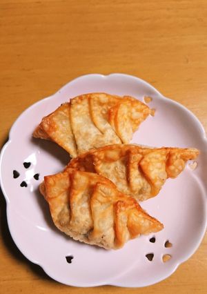 余った餃子の皮で♪ツナとチーズの揚げ餃子-レシピのメイン写真