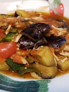茄子とフレッシュトマトの煮込み-レシピのメイン写真