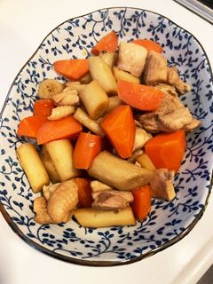 水なしアク抜きなしの鶏ごぼう-レシピのメイン写真