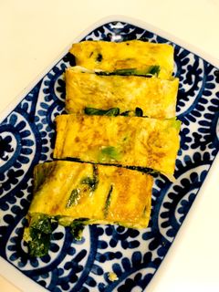 九条ねぎのたまご焼き-レシピのメイン写真