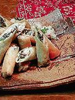和風とろろ揚げ春巻き_*-レシピのメイン写真