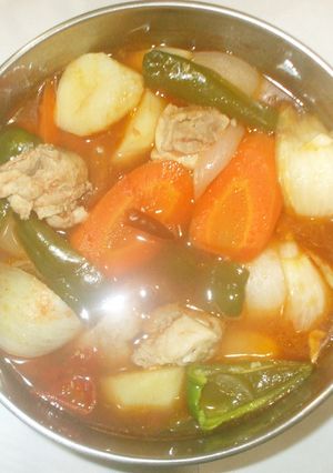 鶏もも肉のトマトスープ♪簡単-レシピのメイン写真