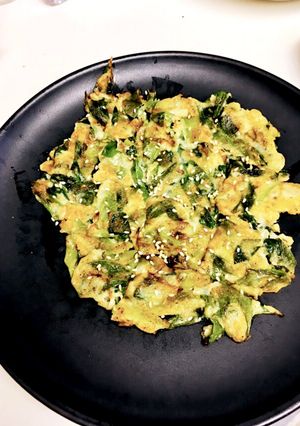 九条ねぎのチヂミ 米粉Ver-レシピのメイン写真
