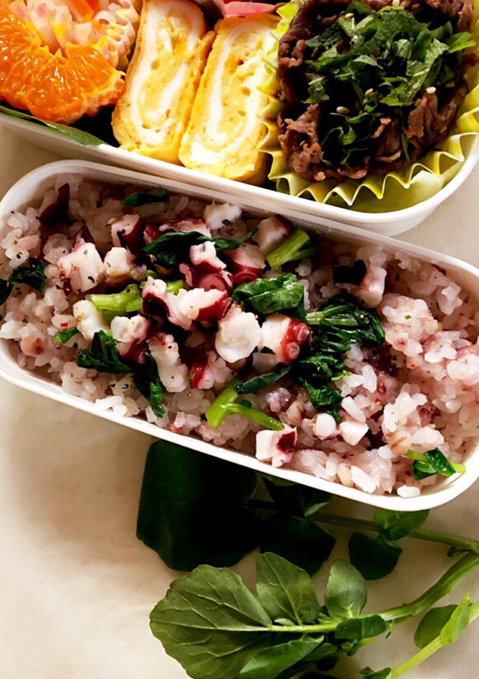 簡単混ぜるだけ♫タコとクレソンの混ぜご飯-レシピのメイン写真