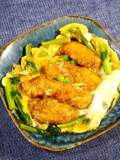 簡単!鶏天でカツ丼風-レシピのメイン写真