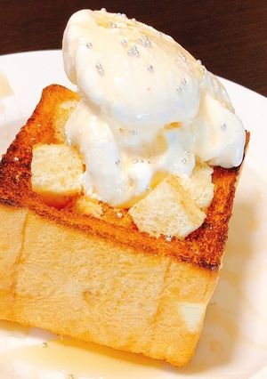 ハニートースト♡*-レシピのメイン写真