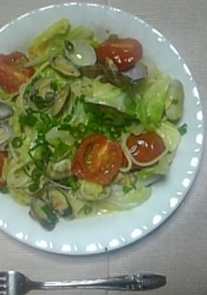 アサリとキャベツのパスタ-レシピのメイン写真