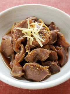 簡単おつまみ★砂肝のしょうが煮-レシピのメイン写真