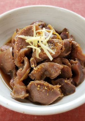 簡単おつまみ★砂肝のしょうが煮-レシピのメイン写真