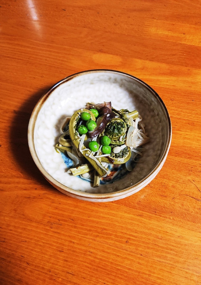 農家さんに教えてもらったこごみの煮物-レシピのメイン写真