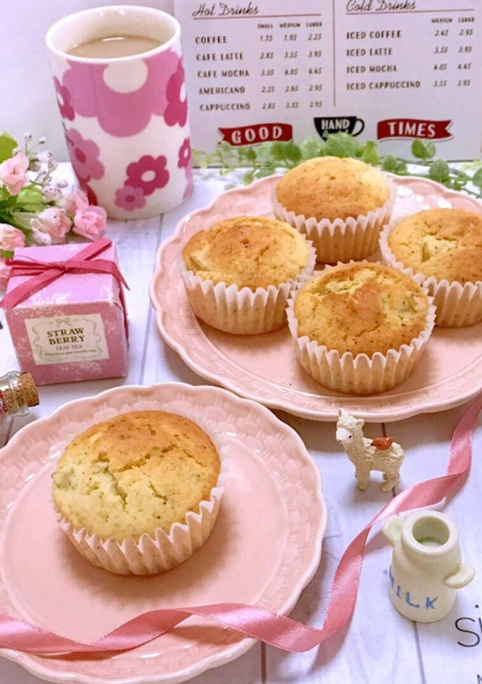 林檎と紅茶のマフィン♡-レシピのメイン写真