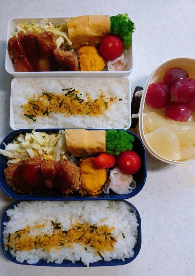 ☆高校生娘と私のお弁当☆7-レシピのメイン写真