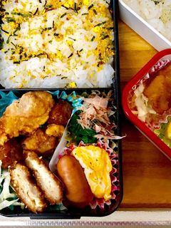 娘お弁当用、硬くない甘くない塩だけ卵焼き-レシピのメイン写真