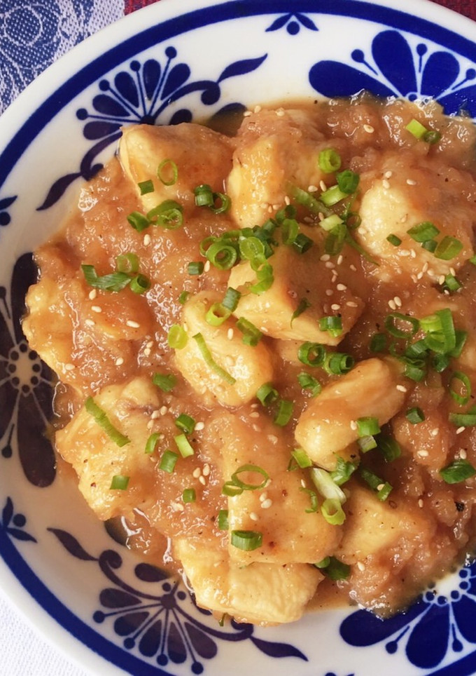 ＊ご飯が進む！鶏肉の甘酢みぞれ煮＊-レシピのメイン写真
