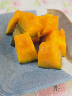 レンチンでカボチャ煮-レシピのメイン写真