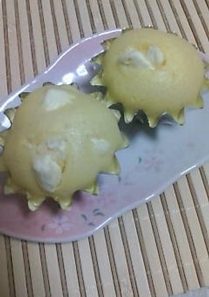ミックスで☆クリームチーズ蒸しパン-レシピのメイン写真