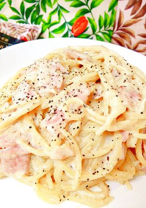 濃厚ピーカンカルボナーラ-レシピのメイン写真