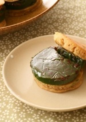 抹茶あんゼリーのどら焼き-レシピのメイン写真