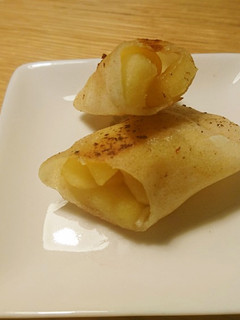 保育園おやつ★りんごの焼き春巻き-レシピのメイン写真