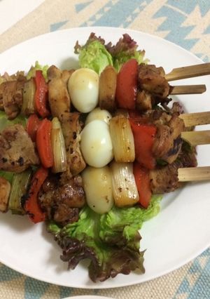 彩串焼き-レシピのメイン写真