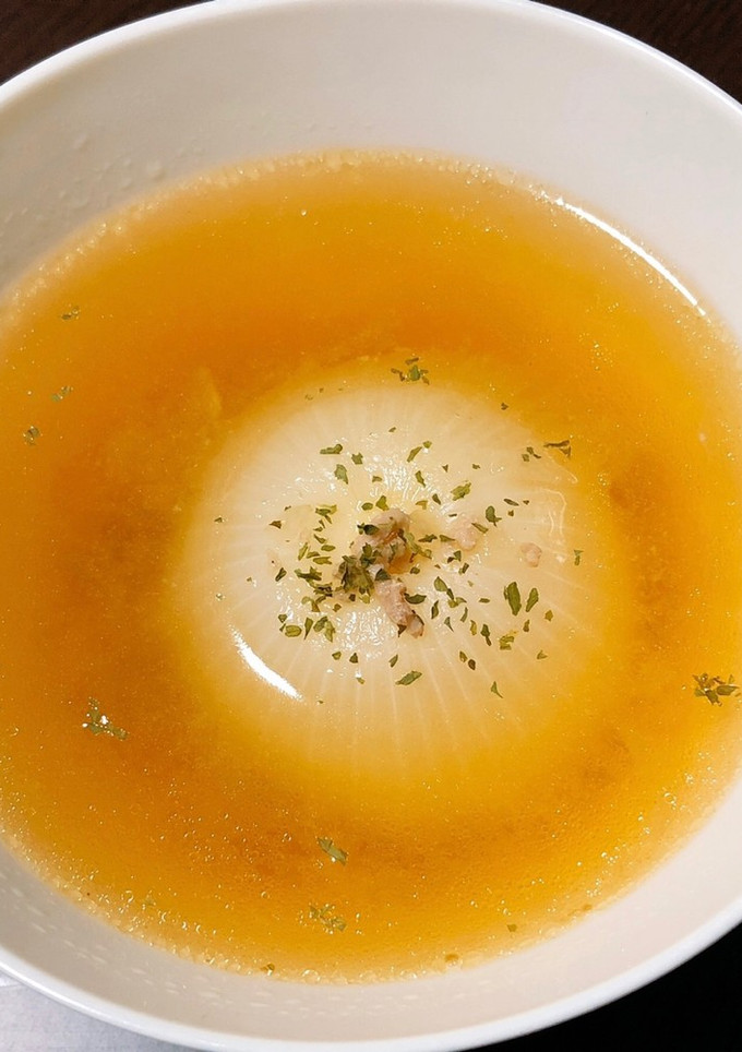 玉ねぎまるごとスープ♡*-レシピのメイン写真