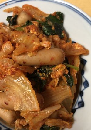 キムチと卵の炒め物-レシピのメイン写真