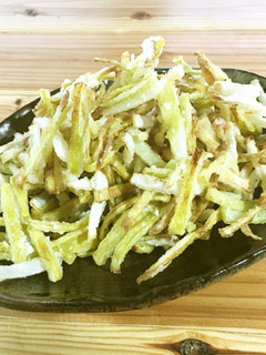 捨てないで！パリパリ大根の皮揚げ-レシピのメイン写真