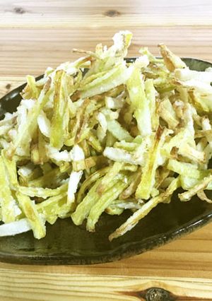 捨てないで！パリパリ大根の皮揚げ-レシピのメイン写真